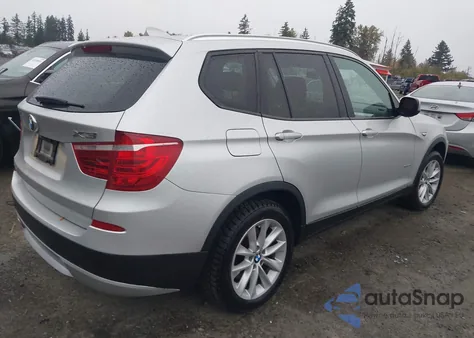 2014 BMW X3 xDrive28I from USA, damaged, VIN 5UXWX9C53E0D30581